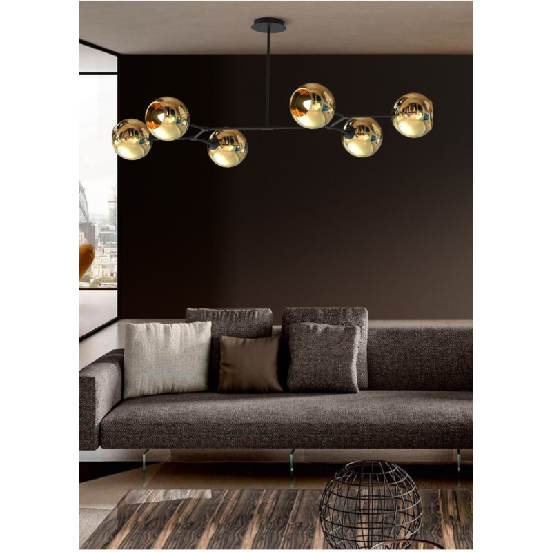 TULIPA VETRO AMBAR Ø14 (PARA...