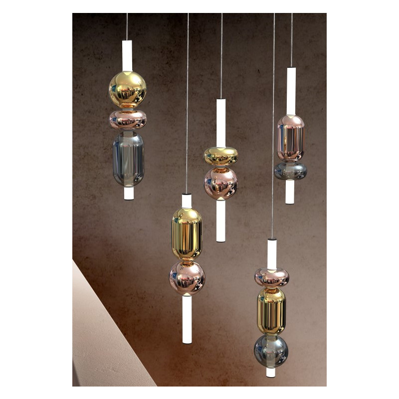 SFERA 1F TULIPA DECORATIVA FUME...