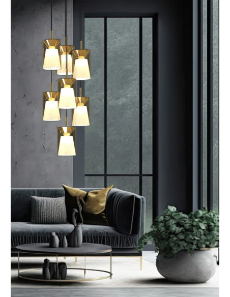 TULIPA DECORATIVA ICONIC/P BR BRONCE 2