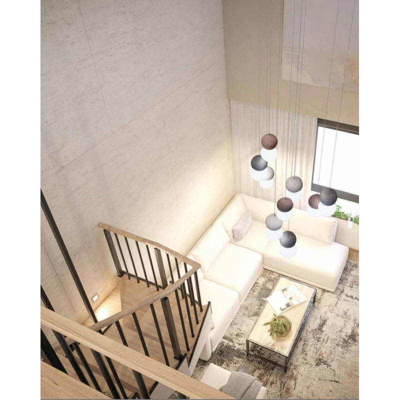 GALAXIA LAMPARA 1 LUZ COLGANTE...