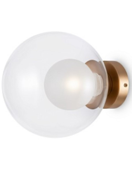 APLIQUE DE PARED ORO BOLA...