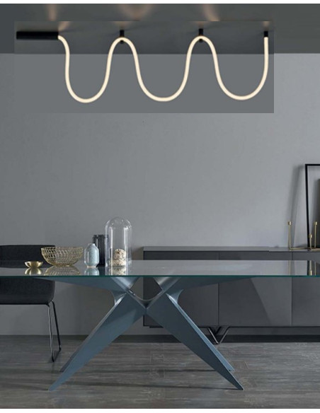 PLAFON LINEAL 60W LAMPARA...