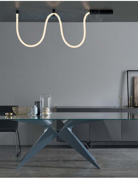 PLAFON LINEAL 40W LAMPARA...