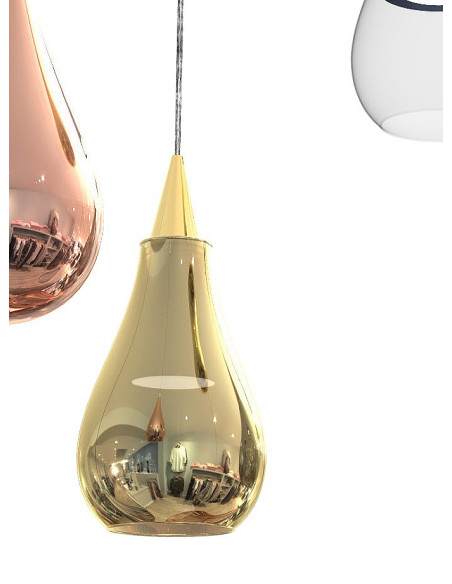 SOSPESI/LED O COLGANTE ORO...