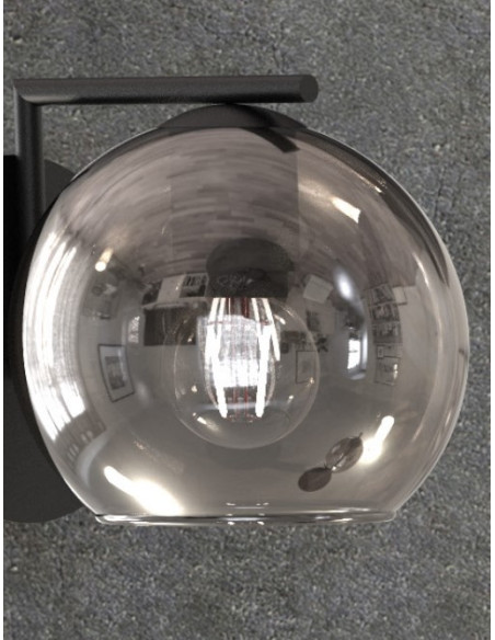 TULIPA VETRO/C Ø14XH12CM...