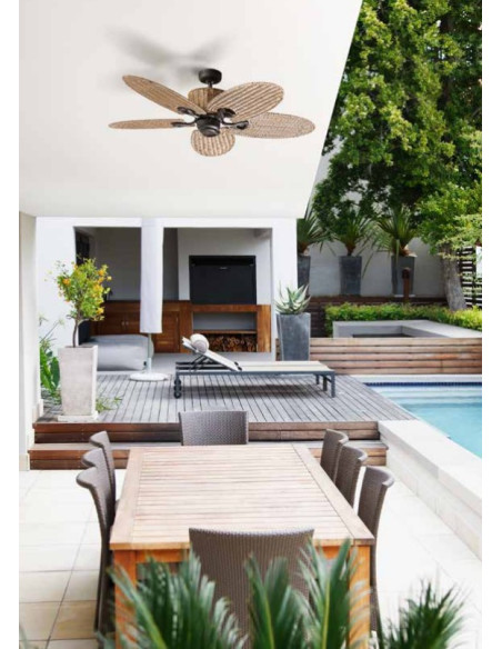 HAMILTON VENTILADOR AC CON LUZ 2