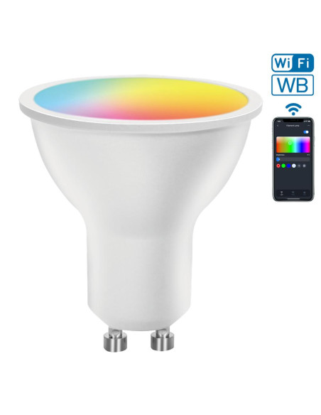 BOMBILLA GU10 SMART 6 5W CCT 