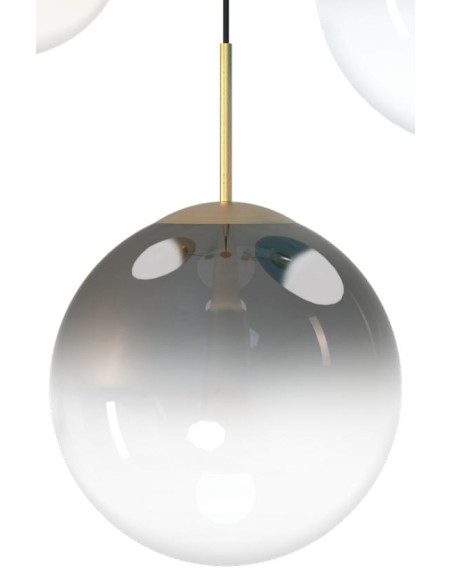 EVA 45 F COLGANTE CRISTAL SIN BASE 45CM FUME