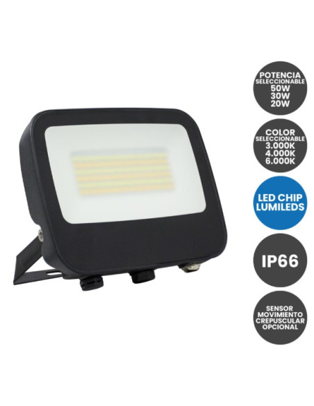 PROYECTOR CCT SELECTOR DE POTENCIA 20W A 50W