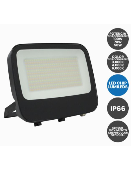 PROYECTOR CCT SELECTOR DE POTENCIA 50W 70W 100W