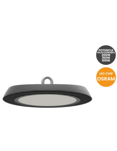 CAMPANA SELECTOR POTENCIA 100W  150W  200  5700K