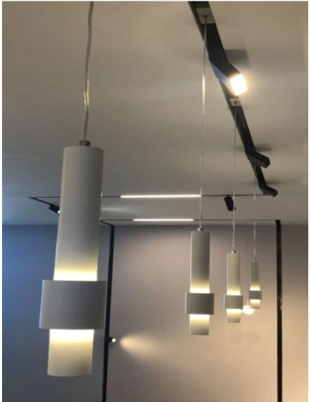 COLGAANTE 7W LED INTEGRADO BLANCO 3000ºK