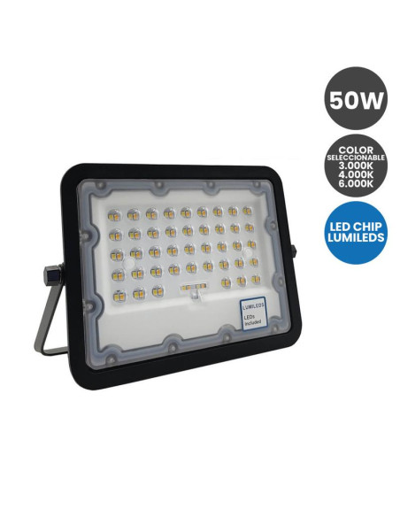 PROYECTOR CCT 50W  3000K-4000K-6000K CHIP OSRAM