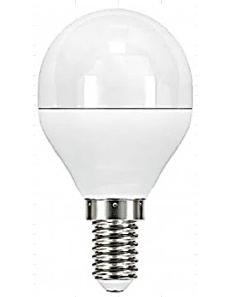 BOMBILLA ESFERICA E14 7W 6000K
