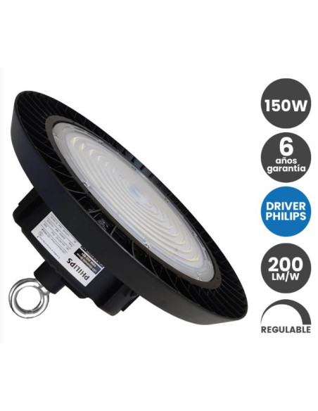 CAMPANA 150W REGULABLE 1-10V IP65 PHILIPS XITANIUM