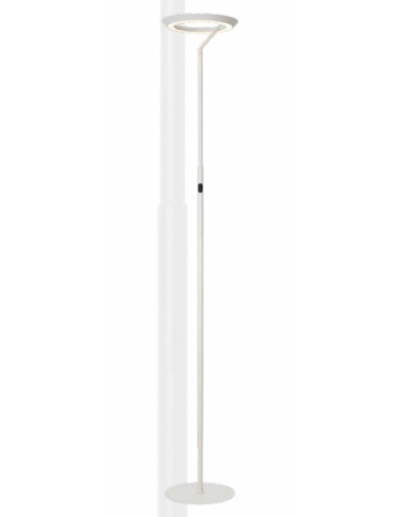 PIE DE SALON REGULABLE 21W BLANCO CON SENSOR