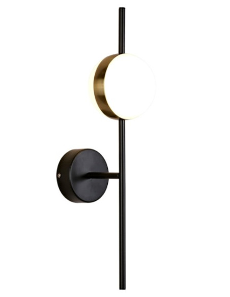 APLIQUE LED ORO/NEGRO