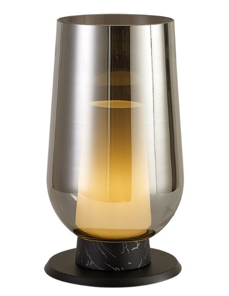 NORA SOBREMESA 1 LUZ MADERA...