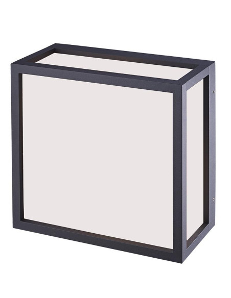 UTAH * PLAFON EXTERIOR GRIS OSCURO - 2L*E27