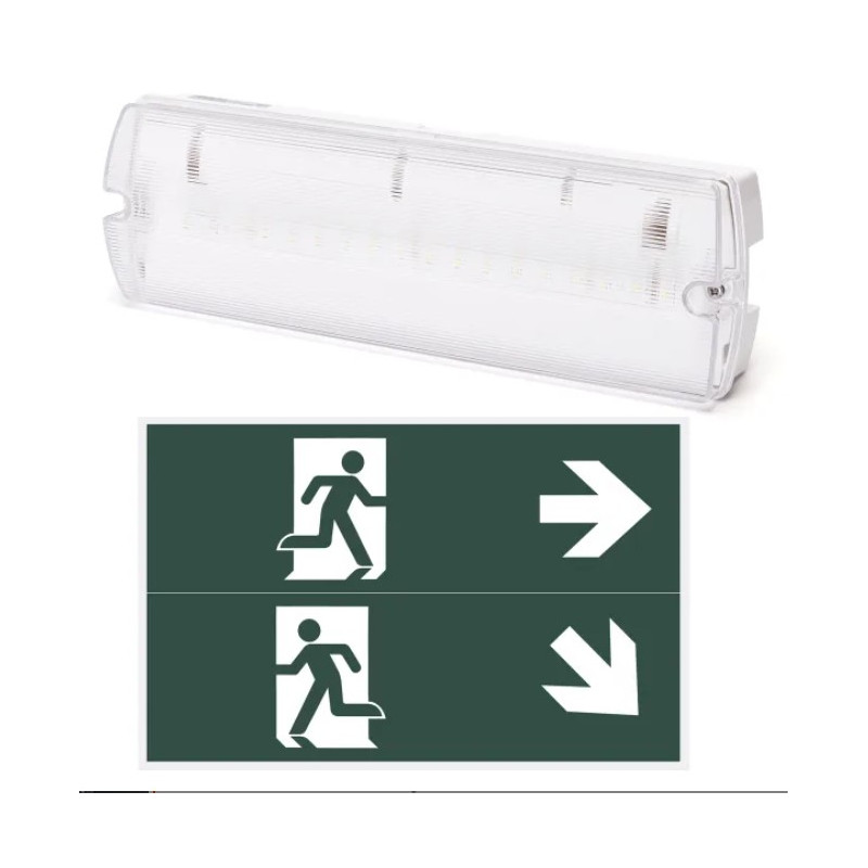 LUZ EMERGENCIA 4W 6500K 320LM 