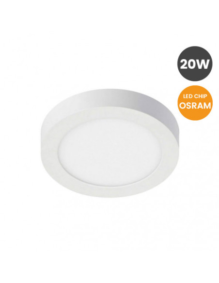 DOWNLIGHT RED SUPERFICIE 20W CHIP OSRAM CCT