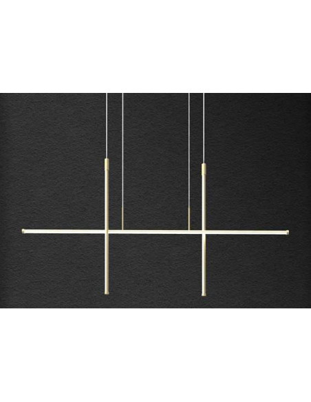 ELIA LAMPARA LRD LINEAL 35W ORO PINTADO 3000ºK DIM