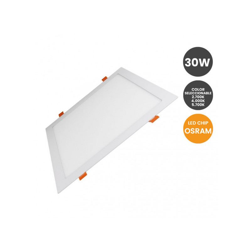 DOWNLIGHT 30W CUADRADO EMPOTRAR CCT  