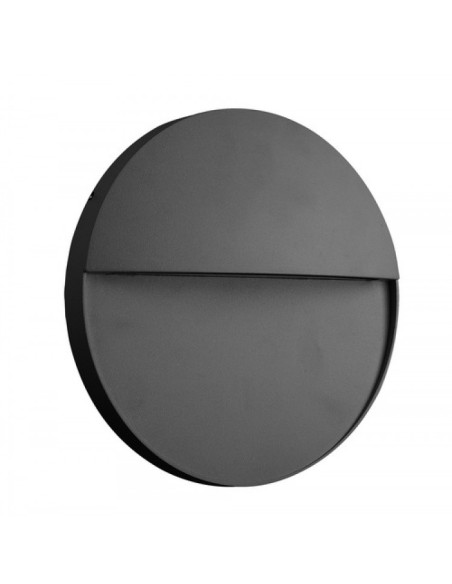 BAKER * SEÑALIZADOR REDONDO 6W 3000K GRIS OSCURO