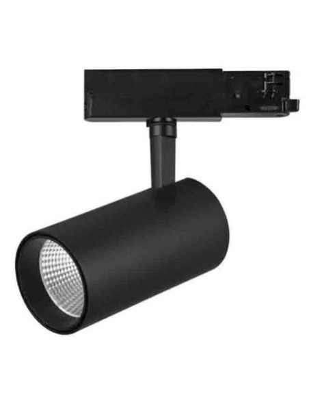 FIJI * FOCO CARRIL TRIFASICO 40W 4000K NEGRO 