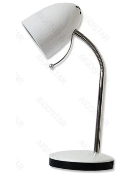 FLEXO E27 BLANCO SIN BOMBILLA