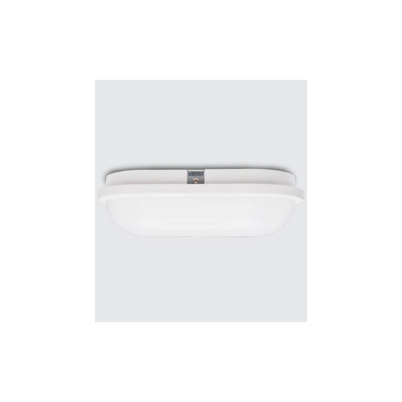 PLAFON EXTERIOR OVALADO  BLANCO 15W 6000K