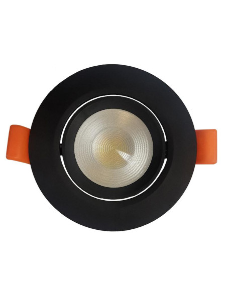 PANAMA * EMPOTRABLE LED NEGRO 6W CCT