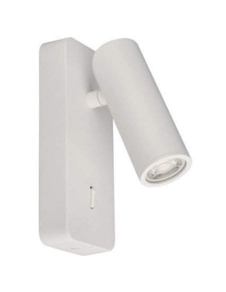  NOTTE  APLIQUE MINI GU10 BLANCO CON INTERRUPTOR