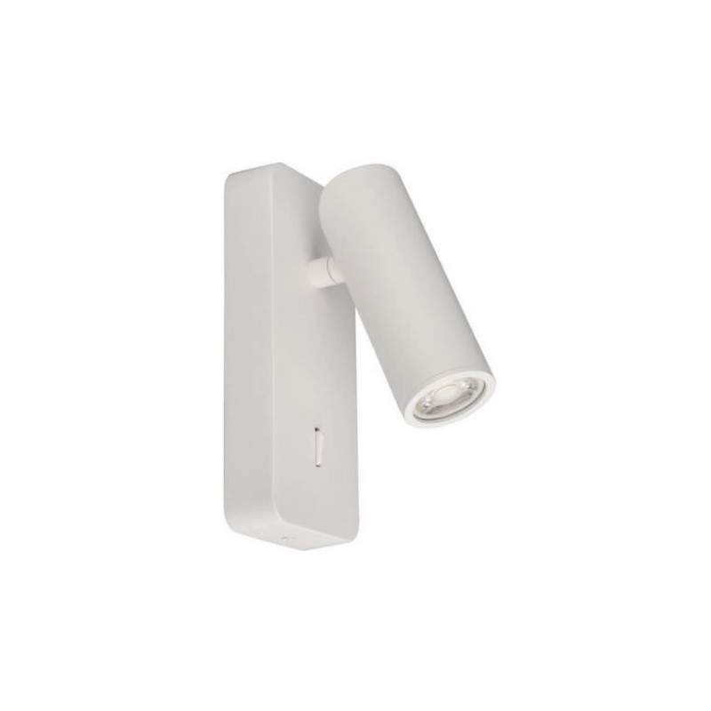  NOTTE  APLIQUE MINI GU10 BLANCO CON INTERRUPTOR