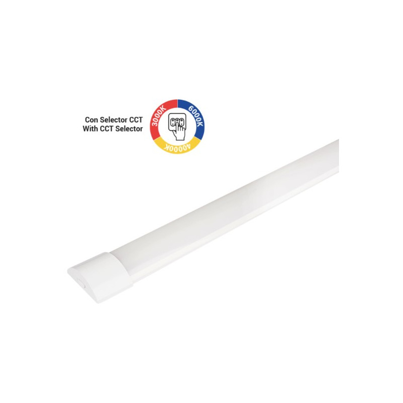 REGLETA LED BLANCA 30CM 10W CCT