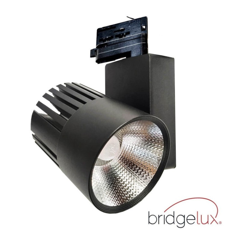 FOCO NEGRO 40W TRIFASICO BRIDGELUX 3000ºK  