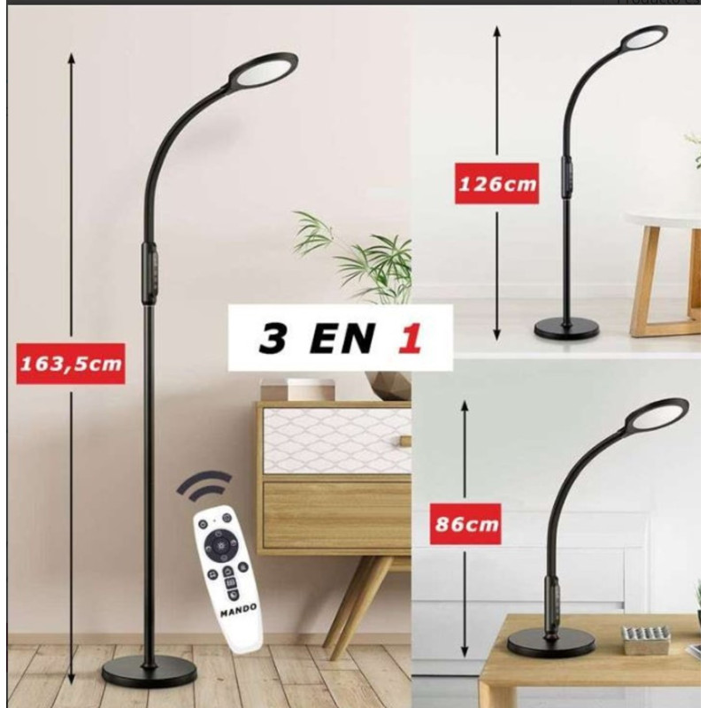 PIE LECTOR 18W BLANCO TUBO SILICONA...