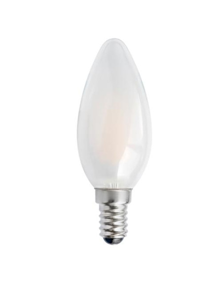 BOMBILLA LED - BOMBILLA E14 VELA OPAL 3000K 4W