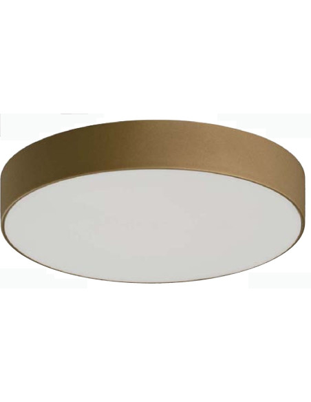 PLAFON LED ALUMINIO 10W ORO...