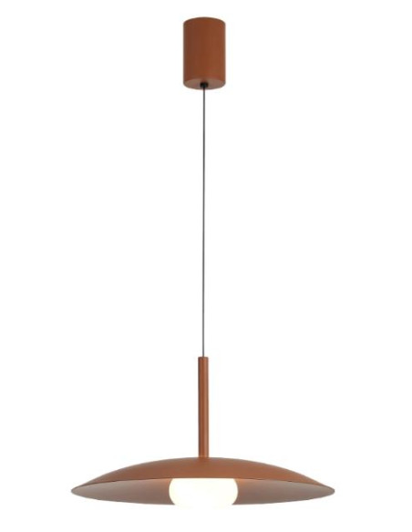 LIDIA * COLGANTE 1L LED 12W - CAFÉ