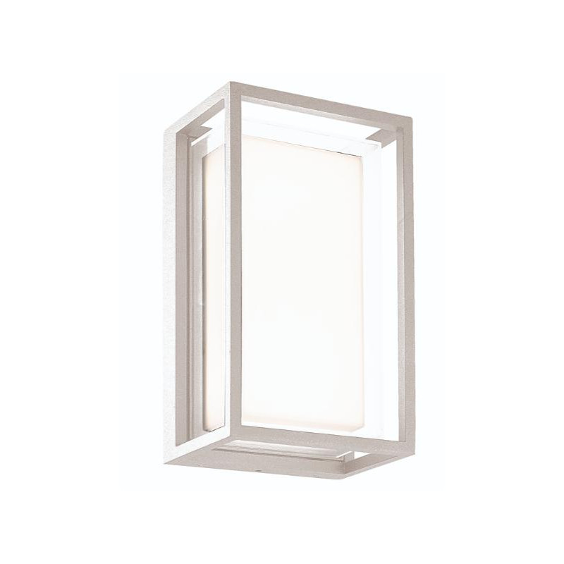 CHAMONIX * APLIQUE EXTERIOR BLANCO LED IP65 - 9W -