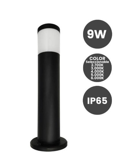 BALIZA LED CIRCULAR 9W 5CCT IP65