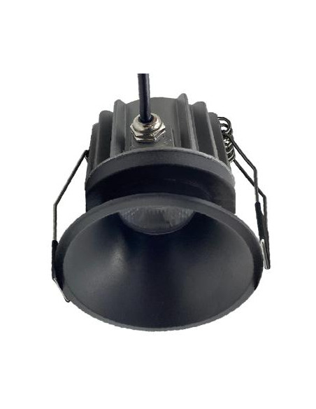 ROMBOK * EMPOTRABLE LED CCT NEGRO 8W IP65