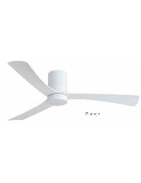 METRO VENTILADOR WIFI DC BLANCO CON LUZ 1320mm