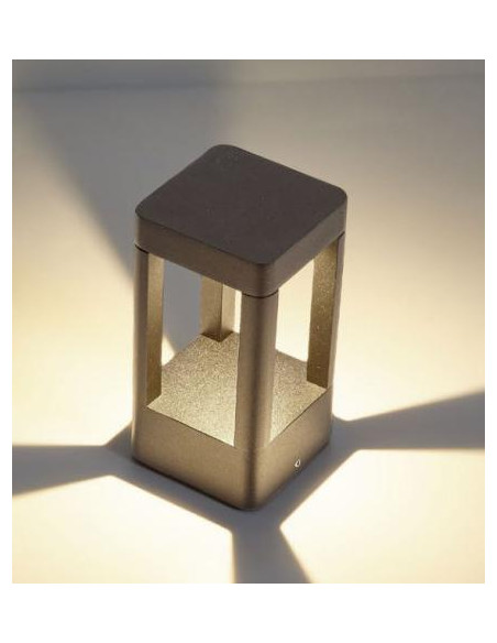 VEGG BALIZA DE ALUMINIO 9W 3000K IP65 ANTRACITA