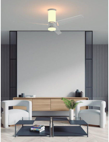 [9062] UP&DOWN FAN * PLAFON / VENTILADOR - BLANCO