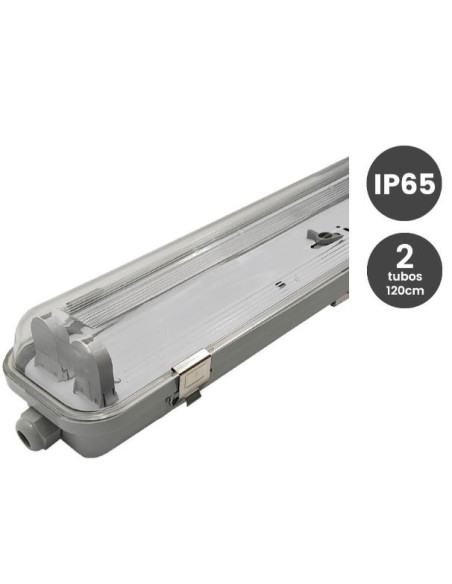 PANTALLA ESTANCA 2x120CM IP65