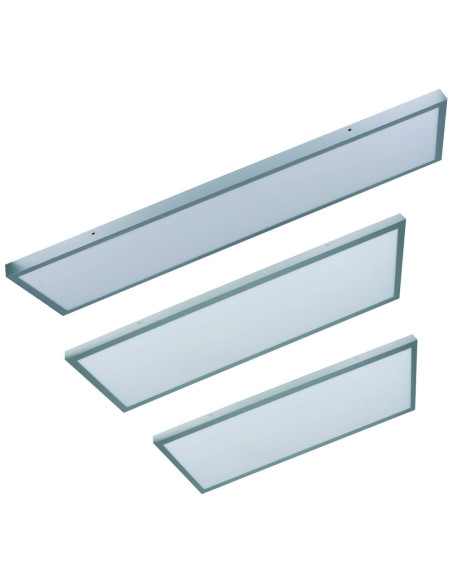 PANELES RECTANGULAR LED 50W SUPERFICIE PLATA 