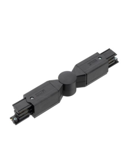 CARRILES T * CONECTOR ESQUINA AJUSTABLE NEGRO