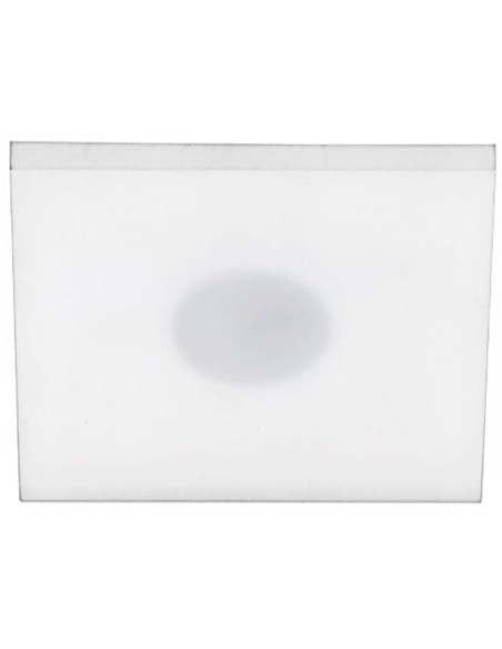 EMPOTRABLE CUADRADO METAC BLANCO MATE CORTE 7 5CM